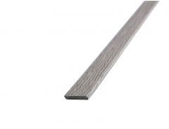 Aqua plakplint grijze eik 4x24mm/2,4m