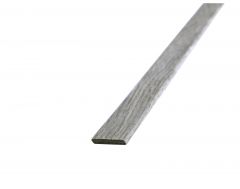 Aqua plakplint eiken grau 4x24mm/2,4m