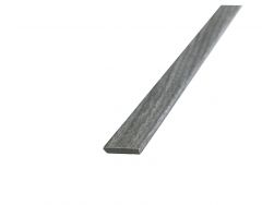 Aqua plakplint donker grijs 4x24mm/2,4m