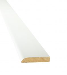 Plinthe bois blanche 5 x 24mm/2,4m 70% PEFC CU-PEFC-817015