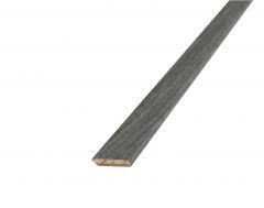 Parketlat hout donker grijs 2,4m 70% PEFC CU-PEFC-COC-817015