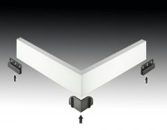 Plinthk buit. Robuust wit 15x65mm