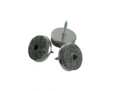 Schroefviltjes metaal 20mm 100st in doos
