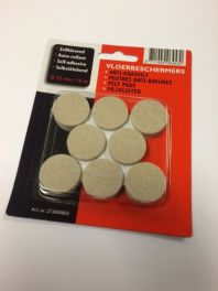 Anti-krasvilt zelfklevend Ø 25mm 16st