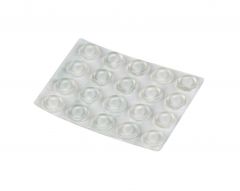 Geluiddempers transparant zelfklevend Ø 10mm 20st