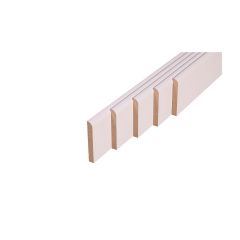 PACK 5 st plint wit 9x68mm/2m 70% PEFC CU-PEFC-COC-817015
