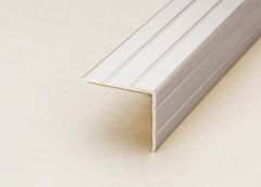 Parketprofiel hoek alu zilver 30x24,5mm 3m