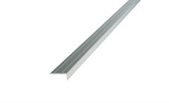 Parketprofiel hoek alu rvs mat 24,5 x 10mm 3m