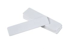 Glass spacers 1mm 10pcs (100x26x1mm white)