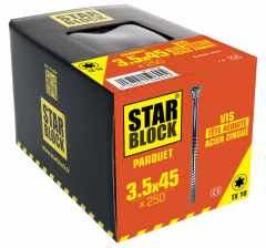 Starblock parketschroef 3,5 x 45 mm 250 st