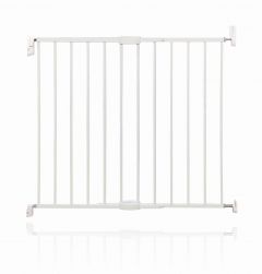 Screw fence metal white 62-102cm