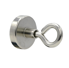 Magneetoogjes neodymium zilver 2 st Ø32mm