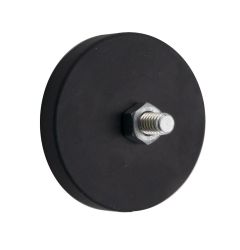 Magneetplaat neodymium 1 st Ø65mm + moer