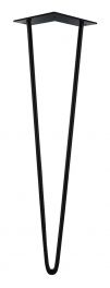 Meubelpoot Hairpin staal zwart 50cm