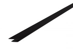 Comp. paneel Verbindingsprofiel zwart 1220x11x3mm