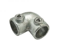 Pièce de liaison Ø28mm pièce d'angle 90gr.