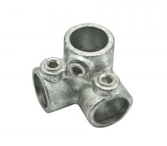 Connecting piece Ø28mm angle (3 tubes)
