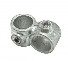 Connecting piece Ø28mm cross (out of the plane)