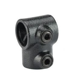 Pièce de raccordement NOIR Ø28mm T-conduit