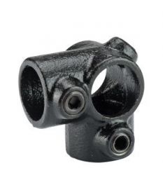 Connecteur NOIR Ø28mm angle/croisement