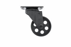 Swivel castor black cast iron loose Ø92mm