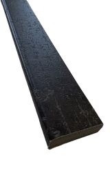 Aqua plakplint steen donker 4x24mm/2,4m