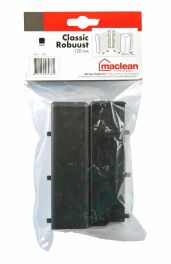 Outside corners Black 2p classic robuust 120mm