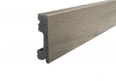 plastic plinth straight do grey oak 15x50mm