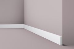 Watervaste plint RAL9016 13x58mm 2m